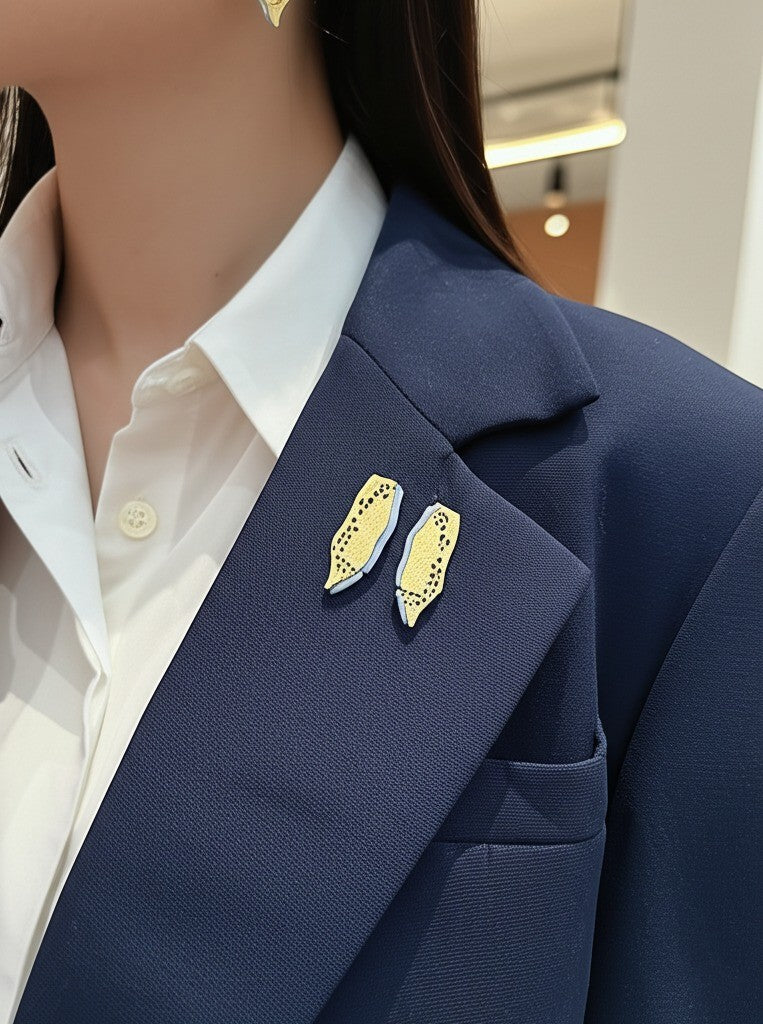Corporate Jungle - Set of Brooches | Fania B