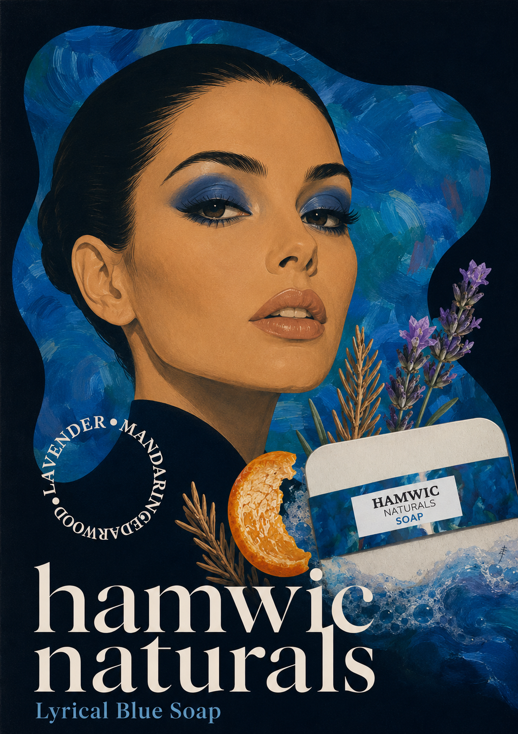 Lyrical  Blue Soap | Hamwic Naturals